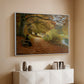 A Wooded Path in Autumn, 1902 - Floater Framed Canvas Print