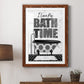 Bath Time - Premium Framed Print - Distressed Barnwood Frame - Ready to Hang