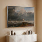 Port Ruysdael, 1827 - Floater Framed Canvas Print