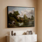 The White Horse, 1819 - Floater Framed Canvas Print