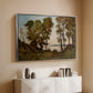 The Banks of the Allier, 1894 - Floater Framed Canvas Print