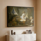 The Visit to the Nursery, c. 1775 - Floater Framed Canvas Print