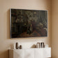 Interior, c. 1865-1870 - Floater Framed Canvas Print
