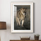 Morning Walk in Masai Mara - Premium Framed Print - Distressed Barnwood Frame - Ready to Hang