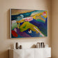 Murnau Mountain Landscape with Church, 1910 - Floater Framed Canvas Print