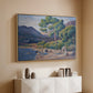 Bathers in Saint-Tropez, c. 1909 - Floater Framed Canvas Print