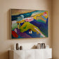 Murnau Mountain Landscape with Church, 1910 - Floater Framed Canvas Print