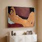 Reclining Nude (Nu couché), 1917 - Floater Framed Canvas Print