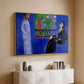 The Conversation, c. 1908-1912 - Floater Framed Canvas Print