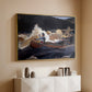 Shooting the Rapids, Saguenay River, 1905-1910 - Floater Framed Canvas Print