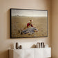 Worn Out (Udslidt), 1889 - Floater Framed Canvas Print