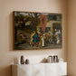 A Village Fair, c. 1567-1569 - Floater Framed Canvas Print
