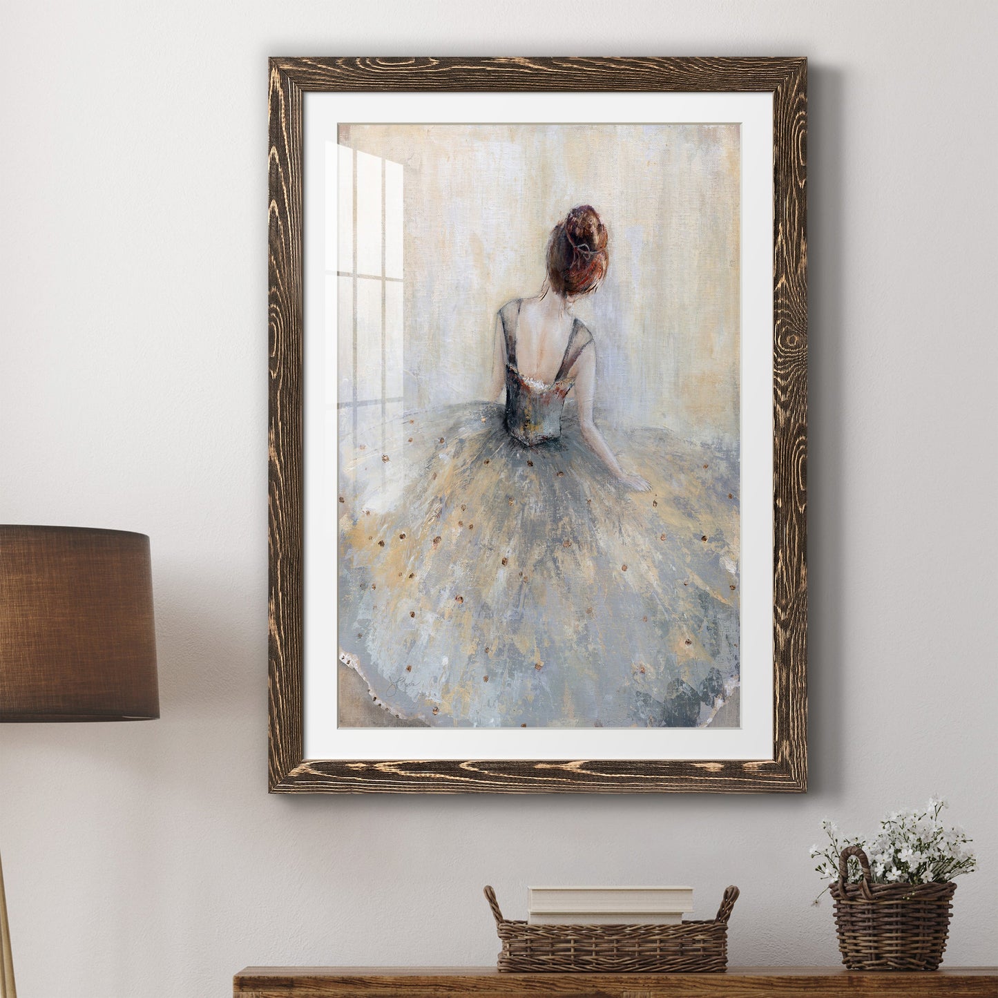 Beautiful Contemplation - Premium Framed Print - Distressed Barnwood Frame - Ready to Hang