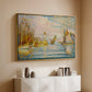 The Lighthouse at Groix, 1925 - Floater Framed Canvas Print