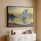The Port at Sunset, Opus 236, Saint Tropez, 1892 - Floater Framed Canvas Print