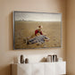Worn Out (Udslidt), 1889 - Floater Framed Canvas Print