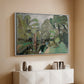 The Little Fisherman, Maintenon, 1918 - Floater Framed Canvas Print