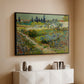 Garden at Arles, 1888 - Floater Framed Canvas Print