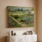 Garden at Arles, 1888 - Floater Framed Canvas Print