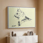 Cat (Le chat), c. 1961 - Floater Framed Canvas Print
