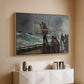 The Signal of Distress, c. 1896 - Floater Framed Canvas Print