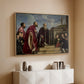 The Vendramin Family Venerating a Relic of the True Cross, c. 1540-1545 - Floater Framed Canvas Print