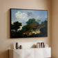 Landscape with Shepherds and Flock of Sheep, c. 1763-1765 - Floater Framed Canvas Print