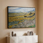 Enclosed Field with Ploughman, 1889 - Floater Framed Canvas Print
