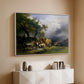 The Harvest Wagon (Der Heuwagen), c. 1850 - Floater Framed Canvas Print