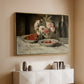 Strawberries and Champagne, c. 1881-1885 - Floater Framed Canvas Print