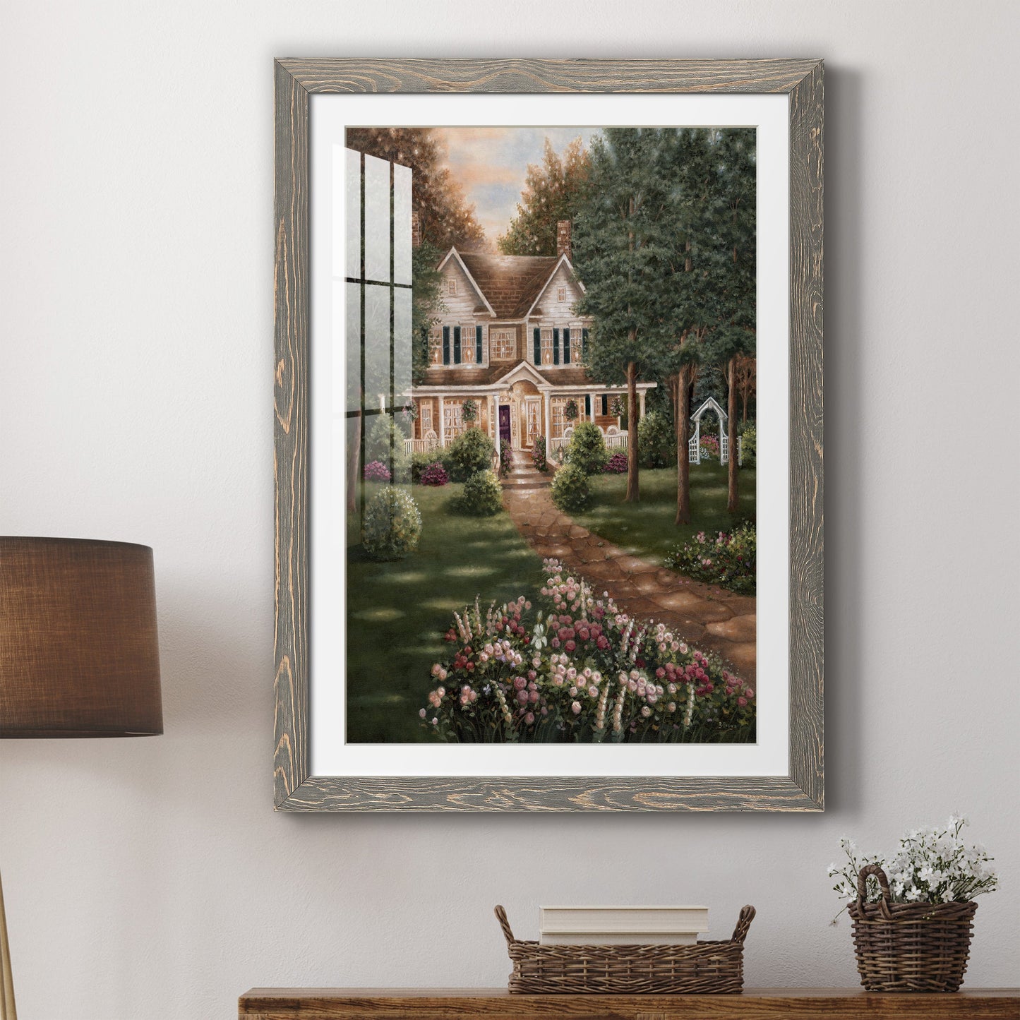 Carolina Evening I - Premium Framed Print - Distressed Barnwood Frame - Ready to Hang