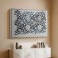 Watercolour for Printed Fabric Design: Wey, c. 1882-1883 - Floater Framed Canvas Print