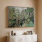 The Little Fisherman, Maintenon, 1918 - Floater Framed Canvas Print