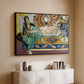 Odalisques Playing Checkers (Odalisques jouant aux dames), 1928 - Floater Framed Canvas Print