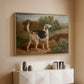 Ravager, One of the Lambton Hounds, 1835 - Floater Framed Canvas Print