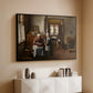 Grandmother's Feast, 1873 - Floater Framed Canvas Print