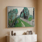 Landscape with Cypresses and Olive Trees near Nice, c. 1918 - Floater Framed Canvas Print