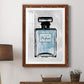 Blue Wash Perfume - Premium Framed Print - Distressed Barnwood Frame - Ready to Hang