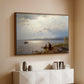On the Banks of the Chiemsee, 1871 - Floater Framed Canvas Print