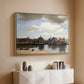 View of Delft, c. 1660-1661 - Floater Framed Canvas Print