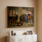 The Flight of Madeline and Porphyro, 1848 - Floater Framed Canvas Print
