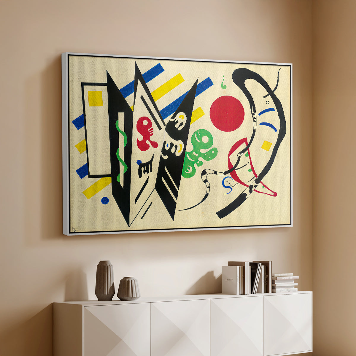 Reciprocity (Réciproque), 1935 - Floater Framed Canvas Print