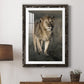 Morning Walk in Masai Mara - Premium Framed Print - Distressed Barnwood Frame - Ready to Hang