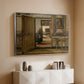 Interior of the Terninck Institution in Antwerp, 1884 - Floater Framed Canvas Print