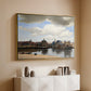 View of Delft, c. 1660-1661 - Floater Framed Canvas Print