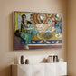 Odalisques Playing Checkers (Odalisques jouant aux dames), 1928 - Floater Framed Canvas Print