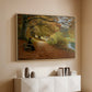 A Wooded Path in Autumn, 1902 - Floater Framed Canvas Print