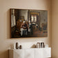 Grandmother's Feast, 1873 - Floater Framed Canvas Print