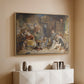Highland Hospitality, 1832 - Floater Framed Canvas Print