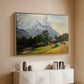 Mountains in Berchtesgaden - Floater Framed Canvas Print
